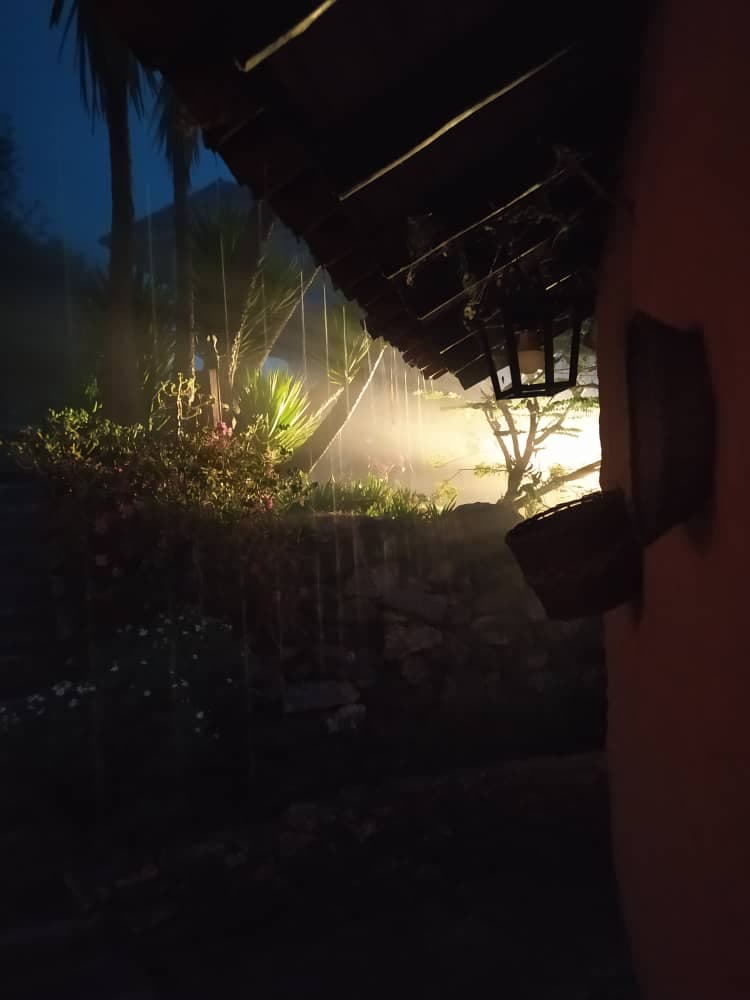Property at night