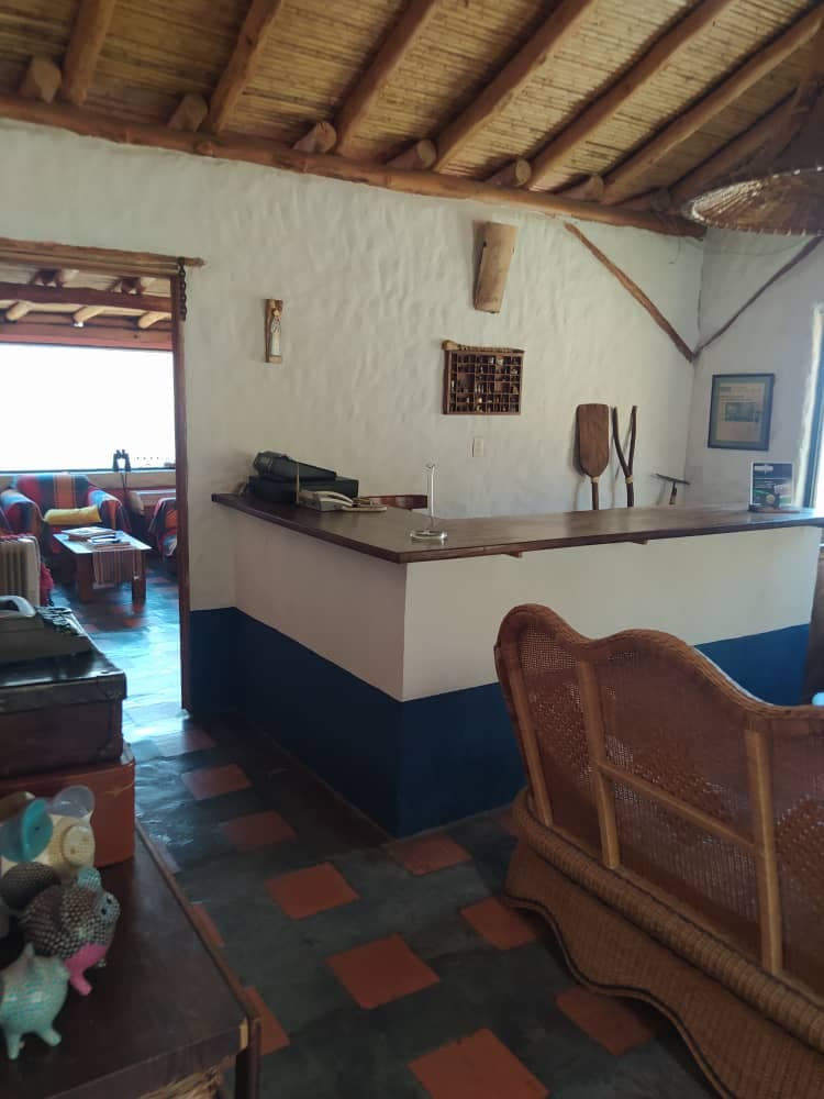 Reception area