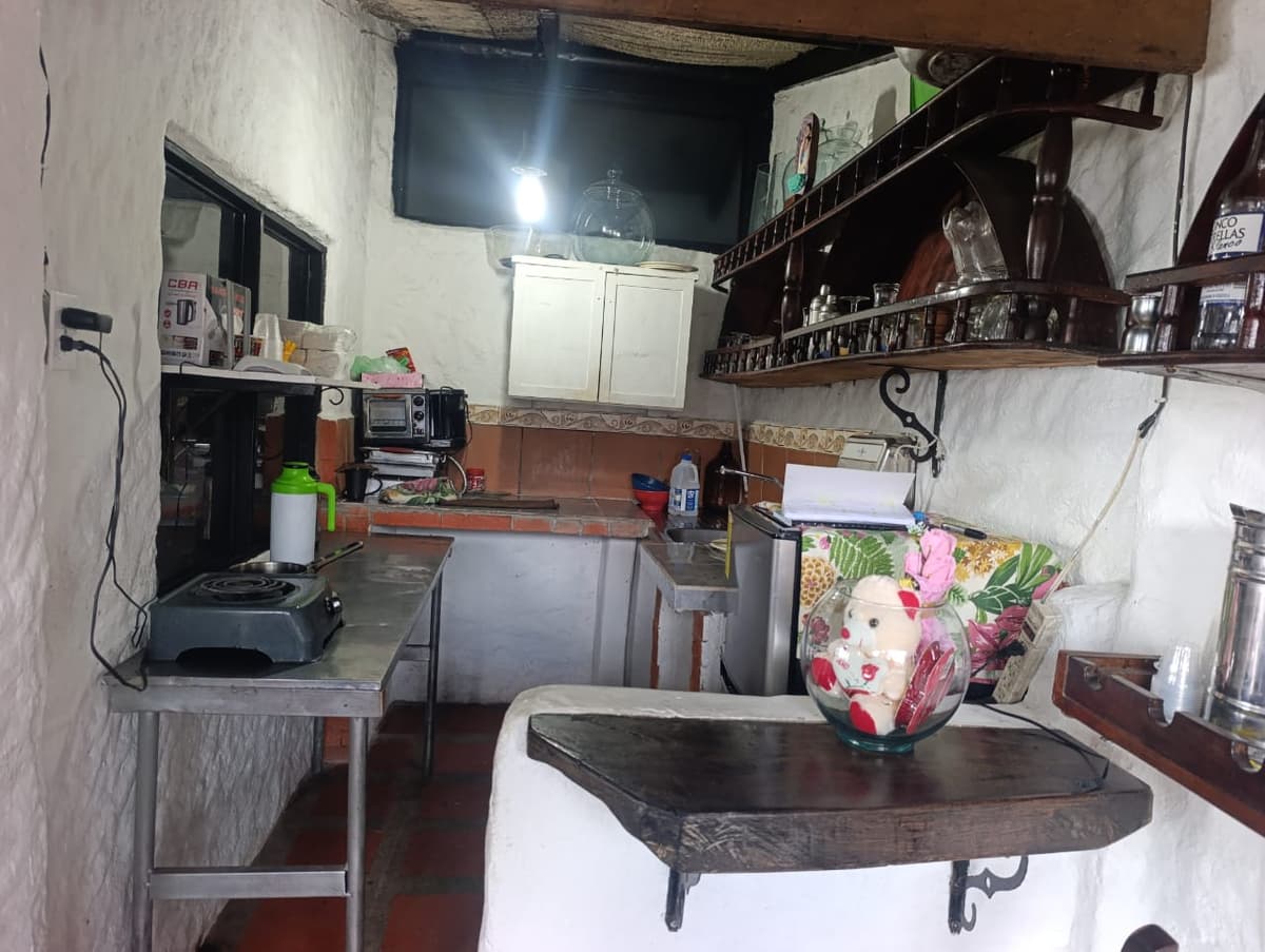 Cocina actual del local